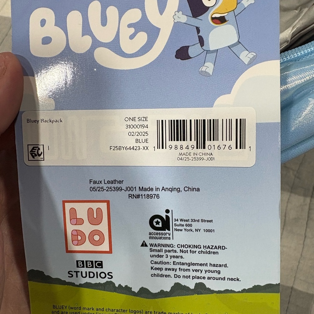 NWT Bluey mini backpack - Picture 6 of 6